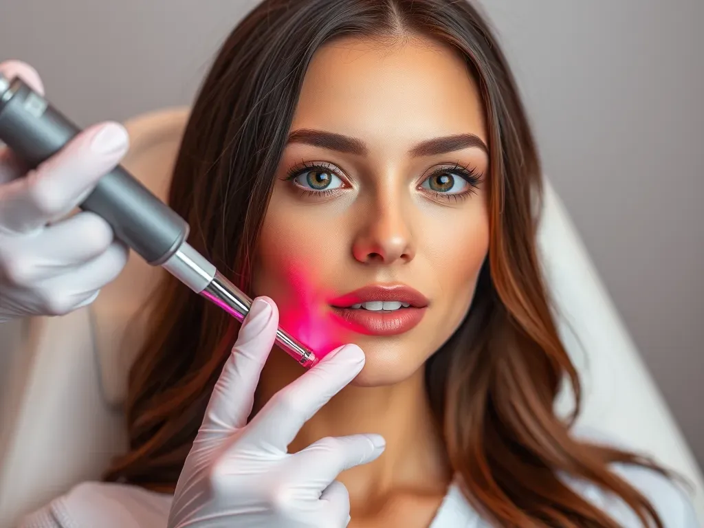 Laserowy zabieg silnie odmładzający